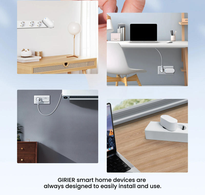 Description Picture 5 of itemGIRIER Tuya ZigBee Gateway Hub Plug-in Type Multi-mode ZigBee Gateway Bridge Bluetooth Mesh Hub Supports Smart Home Automation