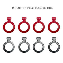 High Quality DIA 38mm ±0.12D-±4.75D Optical Trial Lens Sphere Cylinder Lenses Replace Lenses with Color Plastic Rims SLC-CYL/SPH