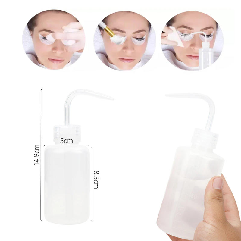 Description Picture 4 of item13Pcs Eyelash Extension Cleaning Kit 5 in 1 Lash Shampoo Brush Soap Foam Washing Bottle Set Eyebrow Mascara Wand Eye Pad Patches