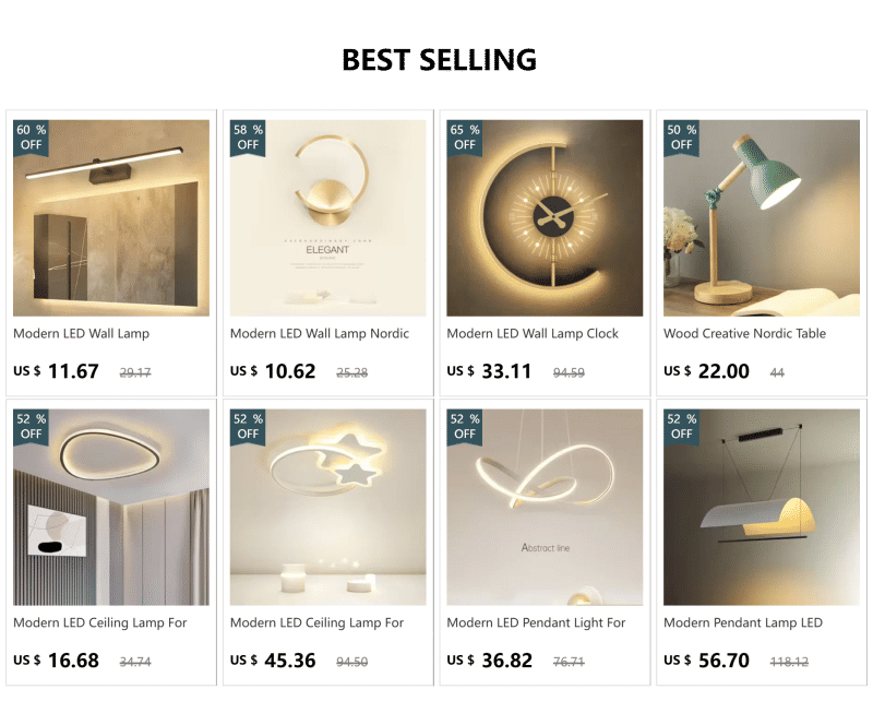 Description Picture 3 of itemModern Led Ceiling Lamps with Spotlight Corridor Chandeliers for Living Dining Room Cloakroom Aisle Home Decor Lighting Fixture