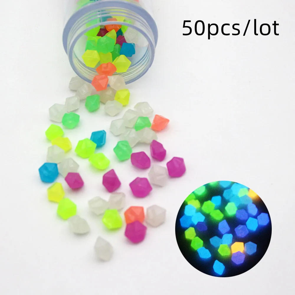 Description Picture 2 of itemStone Glow In Dark Luminous Decorative Pebbles Pebbles Outdoor Decoration Fish Garden Tank Aquarium Decoration