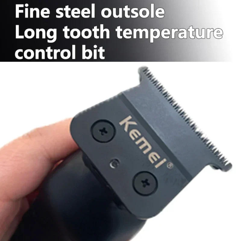 Description Picture 5 of itemKemei KM-2299 Men's Hair Clipper Professional Electric Hair Clipper USB Rechargeable Barber Trimmer Men's Electric Hair Clipper