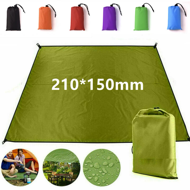Description Picture 3 of itemTent Tarp Rain Sun Shade Hammocks Shelter Camping Picnic Awning Cover Oxford Cloth Moisture-proof Pad Waterproof Out Hiking Part