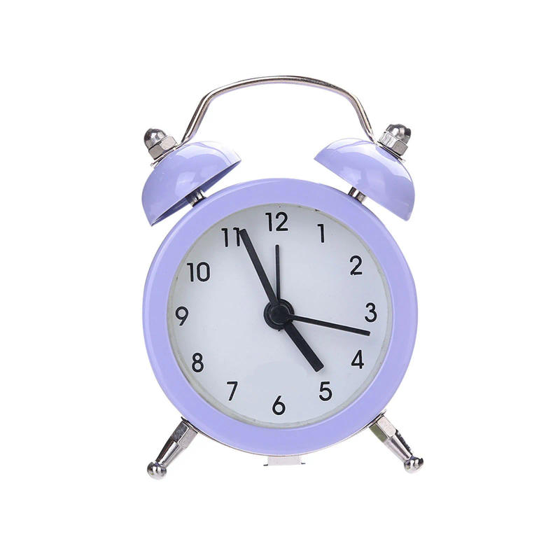 Description Picture 3 of itemTwin Bell Loud Alarm Clock Metal Frame Loud Alarm Battery Operate Desk Table Alarm Clock For Bedroom And Home Decoration