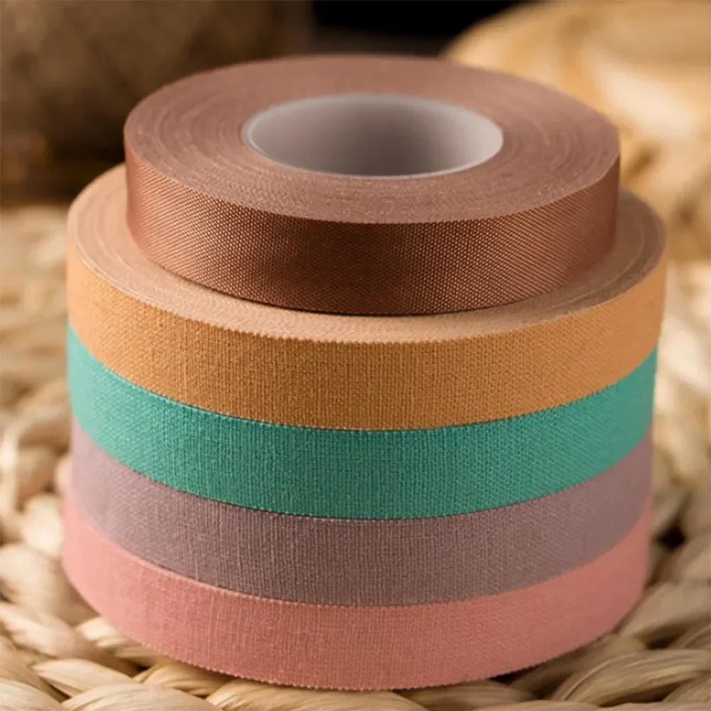 Description Picture 2 of item10m Professional Playing Guzheng Tape Breathable Cotton Adhesive Tape Guzheng Pipa Finger Nails Picks Accessories Texture Design