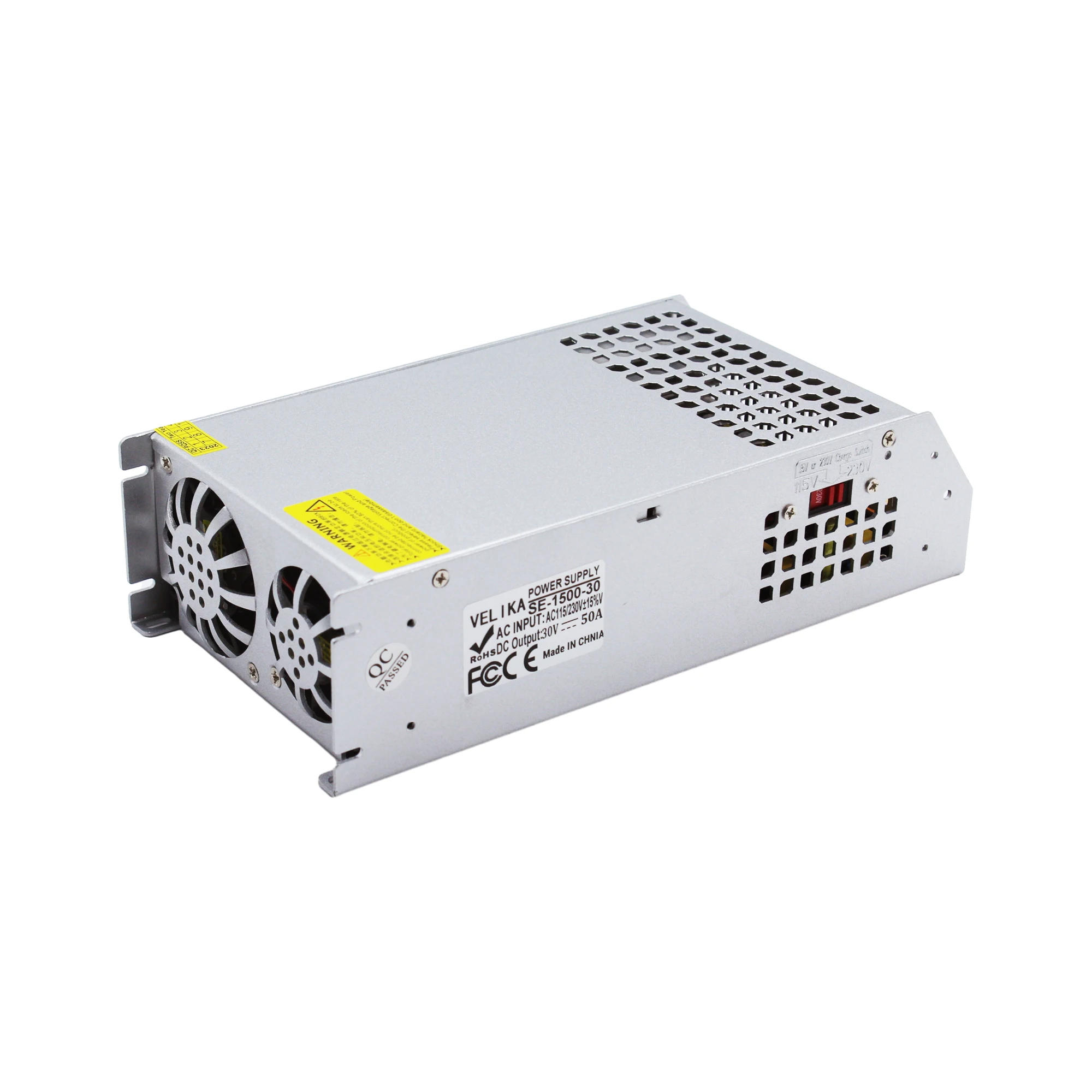 Description Picture 6 of itemDC Power Supply Switching 30V 50A 1500W Driver Transformers 110V 220V AC to DC30V SMPS for strip lamp Light CNC CCTV  Stepper