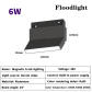 fold floodlight 6W