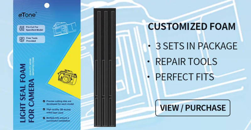 Description Picture 6 of itemeTone High Density Light-blocking Sponge 135 120 Film Camera Medium Large Format Camera Light Seal Replacement Foam