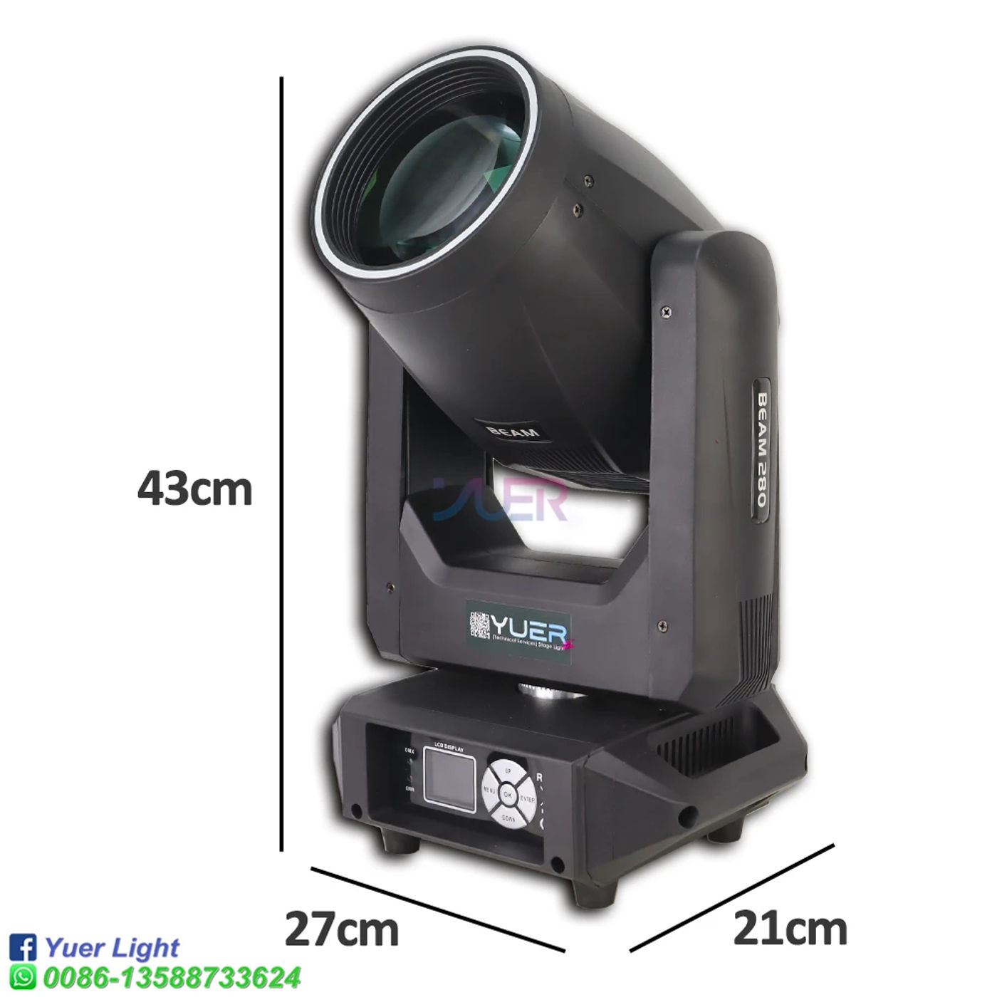 Description Picture 4 of itemBeam 15R 300W Moving Head Lighting 8 + Honeycomb Prism Frost Effect Rainbow Wheel For DJ Bar Disco Party Wedding Stage