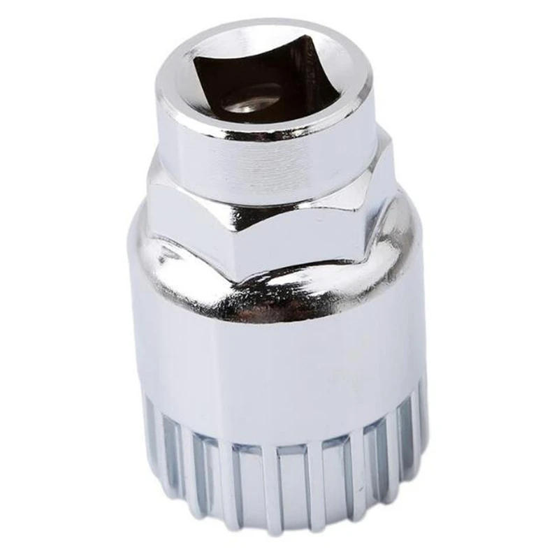 Description Picture 5 of itemBicycle Tools Disassembly Sleeve Square Hole Center Axle Disassembly Installation Maintenance Tool Repair Pressure Plate