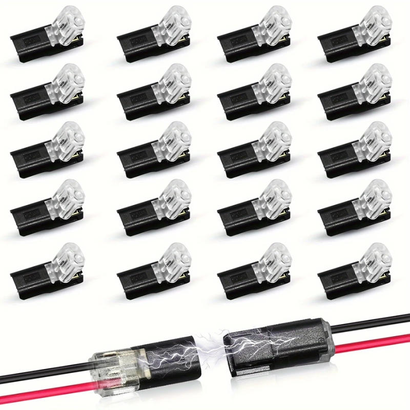Description Picture 3 of item10-50pcs 2 Pin Way Plug Waterproof Electrical Connector Car Wire Cable Automotive Electrical Connector Strip Terminal Connection