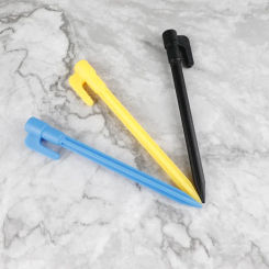 1/4pcs 14.5cm Tent Pegs Plastic Tent Stake 2 Colors Tent-Pegs Outdoor Nails Camping-Tent Accessories Beach Mat Windproof  Nail
