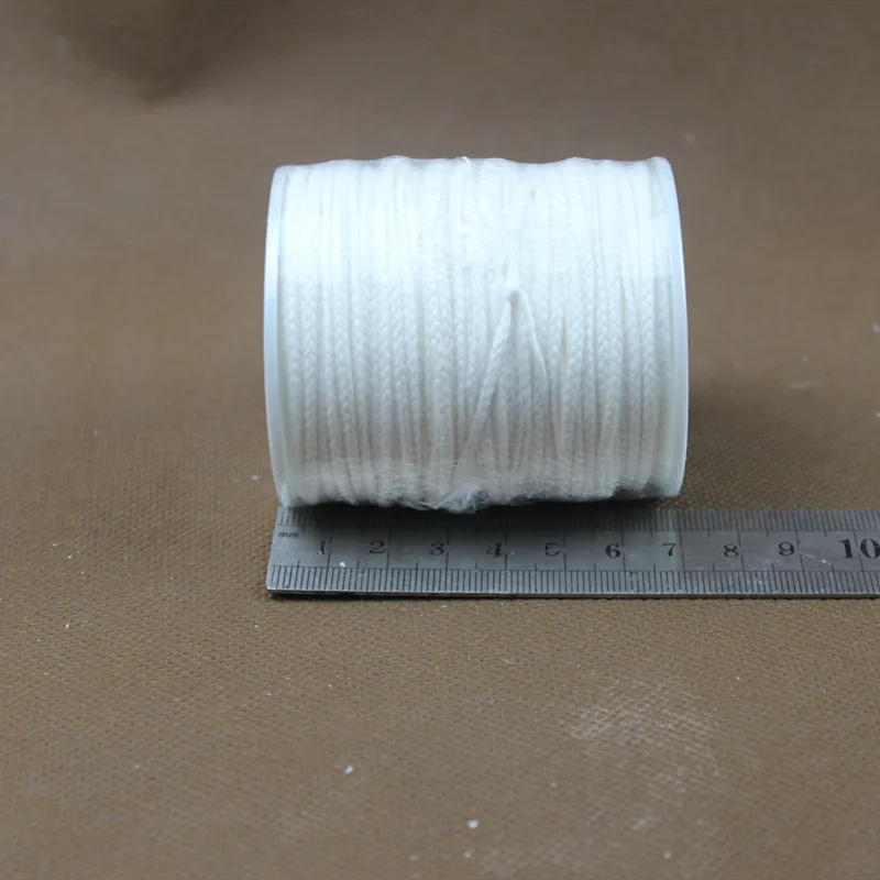 Description Picture 4 of item61M Cylindrical Smokeless Candle Cotton Thread for DIY Woven Wick Handmade Aromath Candle Accessories And Candles Making Supplie