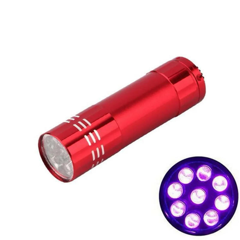 Description Picture 3 of itemNew LED Portable Powerful Small Camping Flashlight Flashlight Light Random Ultraviolet UV395 Banknote Verification Flashlight