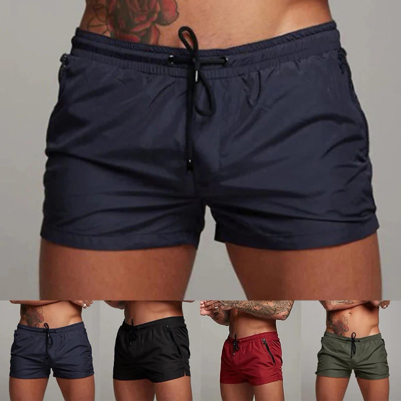 Description Picture 3 of itemGym Shorts Shorts Holiday Mens Polyester Running Short Pants Bodybuilding Brand New Training Casual Workout Shorts