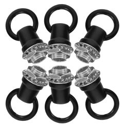6 Pcs Lighting Accessories Ceiling Hanging Hook Hooks up Lamp Nut Eye Bolts Loop for Zinc Alloy Fixture
