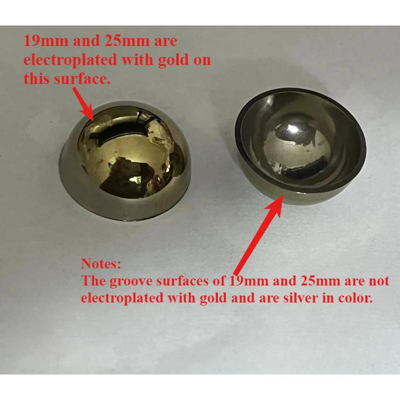 Description Picture 3 of itemDia 19-300mm 304 Stainless Steel Hollow Ball Golden 1.0mm Titanium Gold Metal Hollow Ball Golden Mirror Surface Decorative Ball