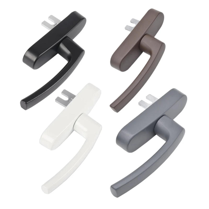 Description Picture 4 of itemZinc Alloy Plastic Steel Sliding Door Drive Knob Glass Window Furniture Handle Bathroom Balcony Pull Household Hardware Hole84