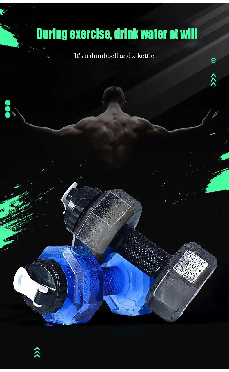 Description Picture 3 of itemPortable Water Filled Dumbbells Bodybuilding Gym Equipment Dumbbells Fitness Dumbbell Alter Exercise Weights Equipment for Women