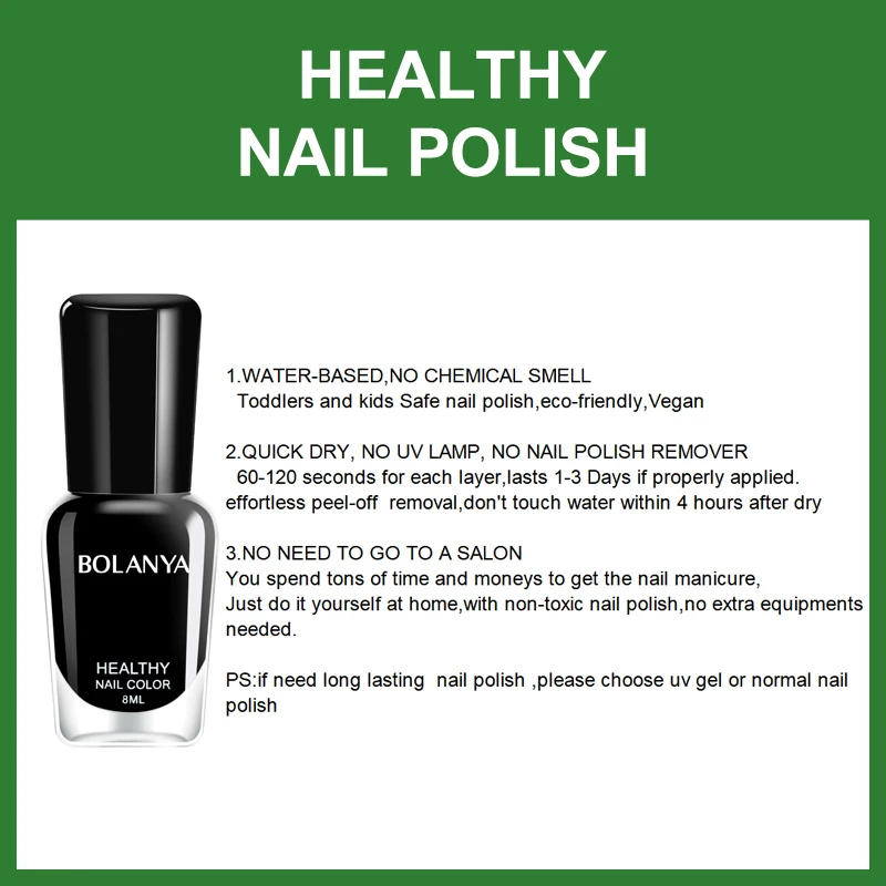 Description Picture 6 of item13ml Quick Dry Regular Nail Polish Base coat
