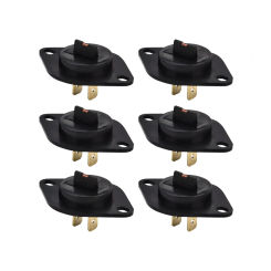 6 Pack DC32-00007A Dryer Thermistor Fit Samsung Dryers Thermostat PS4204984/WP35001191/AP4201716/35001191/2068429/B001E8B71S