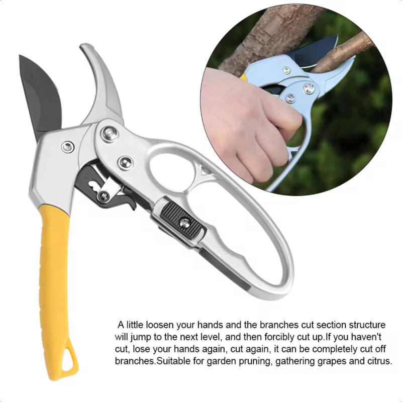 Description Picture 4 of itemHigh Carbon Steel Pruning Shears Cutter Gardening Plant Scissor Branch Pruner Trimmer Tools