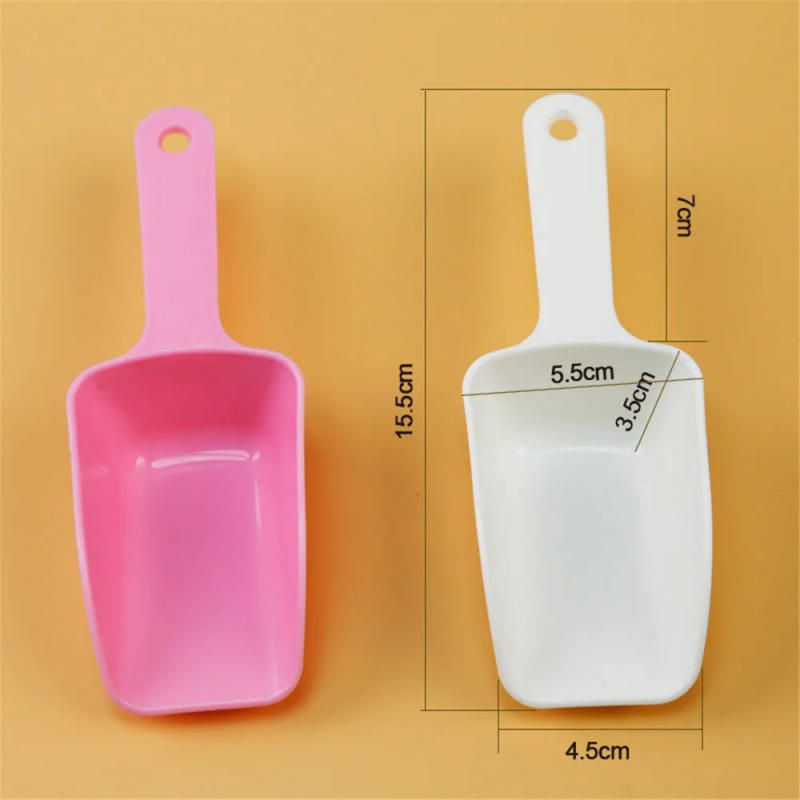 Description Picture 6 of itemMulti-Purpose Plastic Kitchen Ice Scoops Bar Scoop for Canisters Flour Powders Dry Foods Candy Pop Corn Coffee Beans