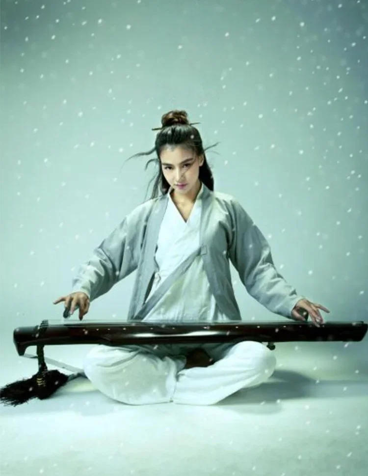 Description Picture 2 of itemFuxi Guqin 7 String 123cm Handmade Paulownia Wood Guzheng Beginner Guqin Instrument Traditional Chinese Zither Instrument Gifts