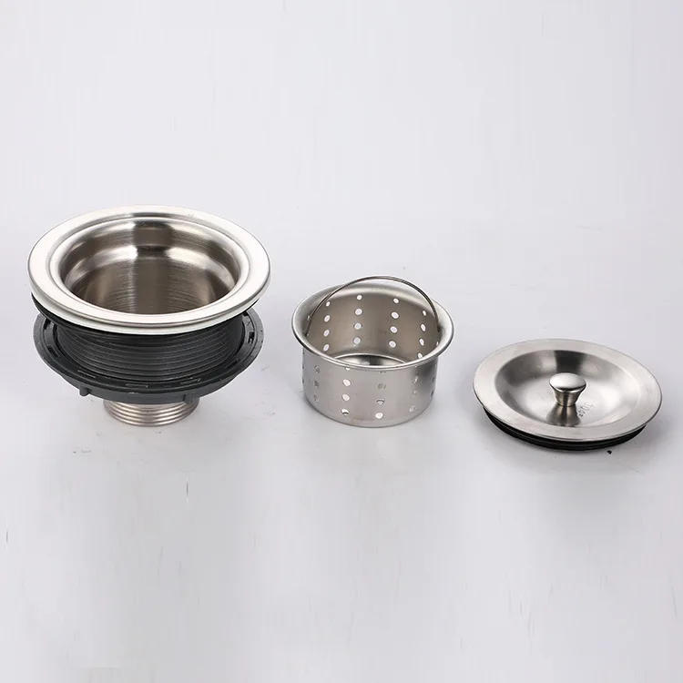 Description Picture 6 of item1PC Stainless Steel Sink Drain Basin Drainer Waste Strainer Plug Removable Waste Basket Sealing Lid Kitchen Bathroom Accessories