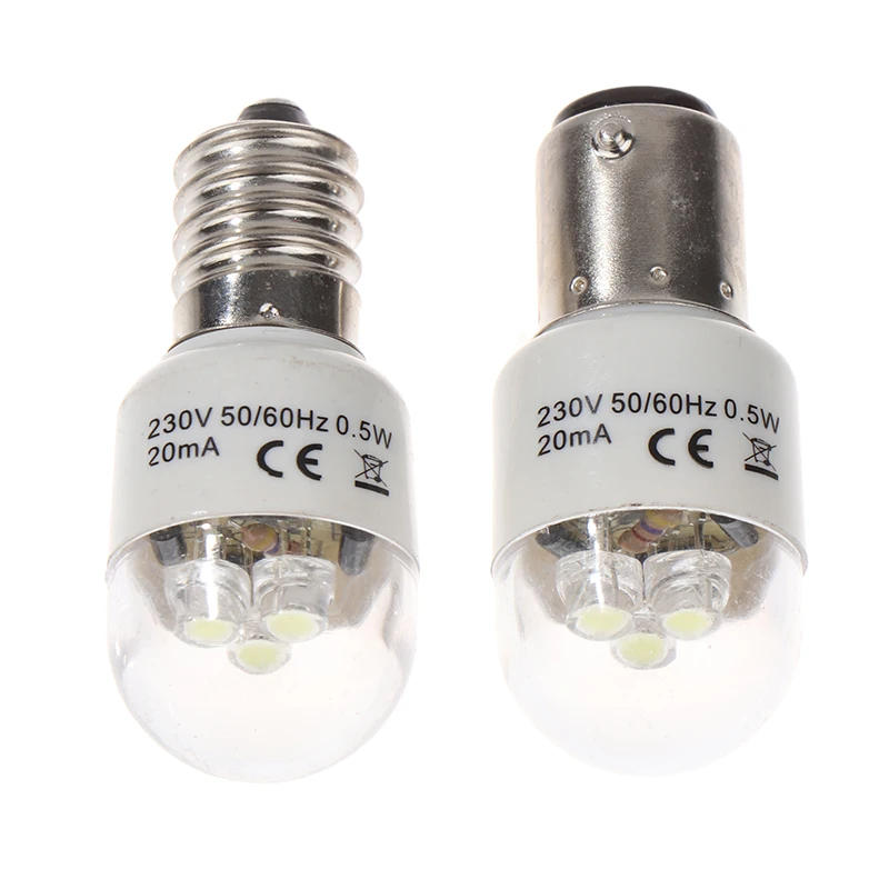 Description Picture 5 of item1pce Sewing LED Bulb BA15D/E14 Light Illuminate 0.5W AC 190-250W Lamp Home Sewing Machine