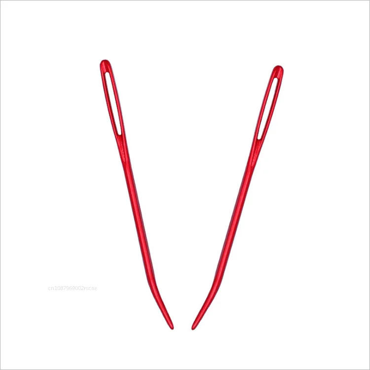 Description Picture 4 of item8/4/2Pcs/box Bent Tip Tapestry Needles Yarn Knitting Weaving Big Eye Curve Bent Needle Knitting Crochet DIY Sewing Accessories
