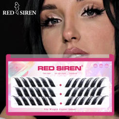 Lash Clusters New Cat Eye Eyelashes Left+Right Eye Lash Extension 3d Natural Wispy DIY Individual Eyelash