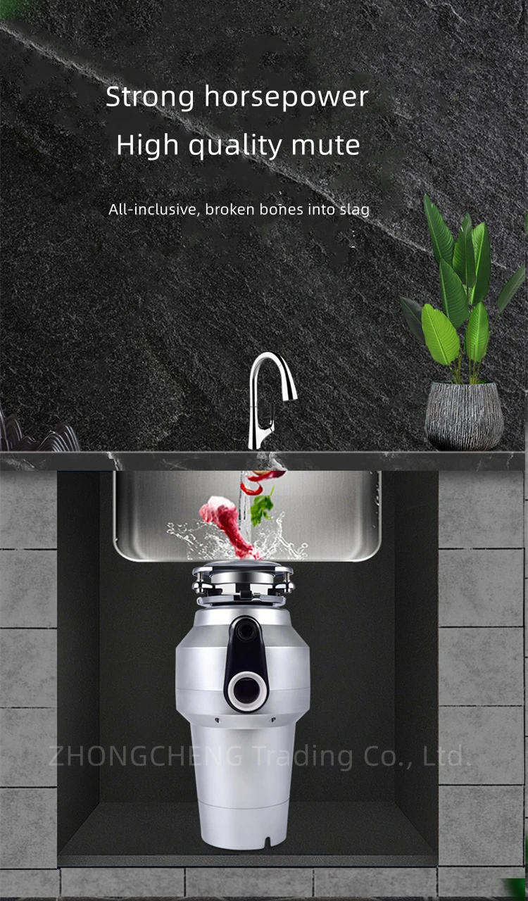 Description Picture 3 of itemFood Waste Disposer Household kitchen sink kitchen food waste disposal automatic shredder