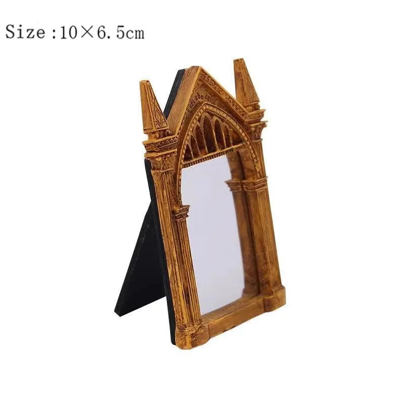 Description Picture 4 of itemMirror of Erised Standing Bookshelf Decor Wizarding Witchy Items Magical Objects Wizard Home Decor Fantasy Gift