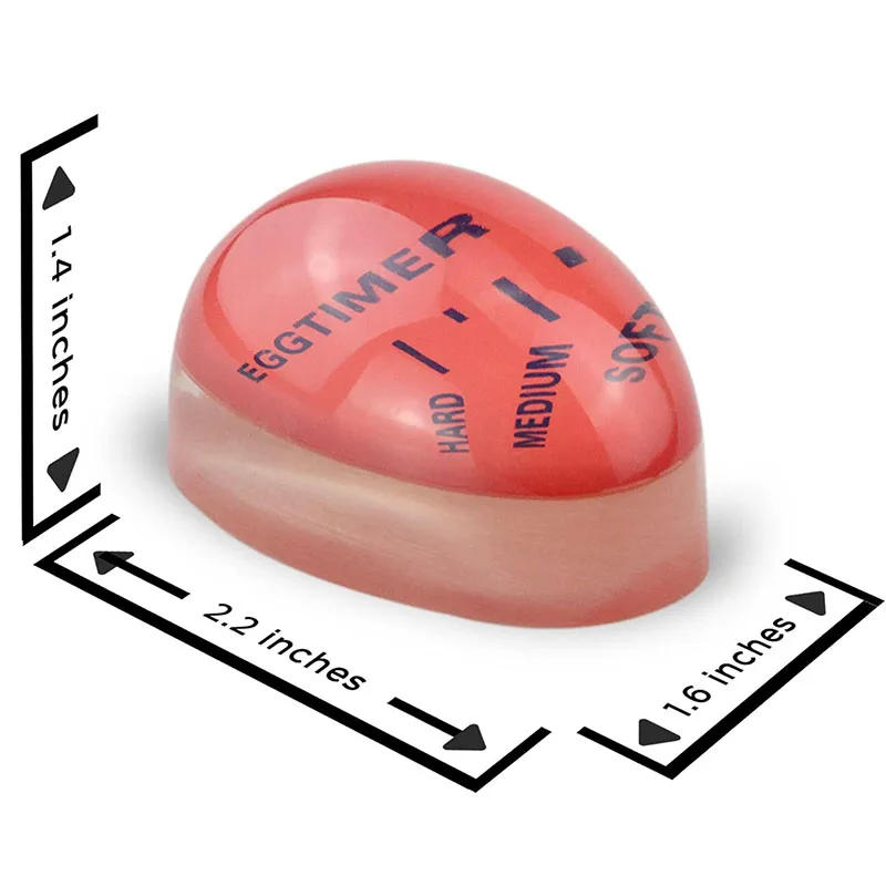Description Picture 2 of itemResin Boiled Egg Timer, Fully Cooked, Half-cooked Egg Cooker Can Be Seen According To The Color Change, Kitchen Timer Tool