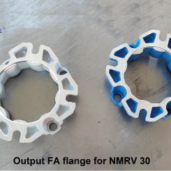 CHENYUE Output Flange FA FB  FC  FD  FE for Worm Gearbox Worm Gear Reducer NMRV30 NMRV40 NMRV50
