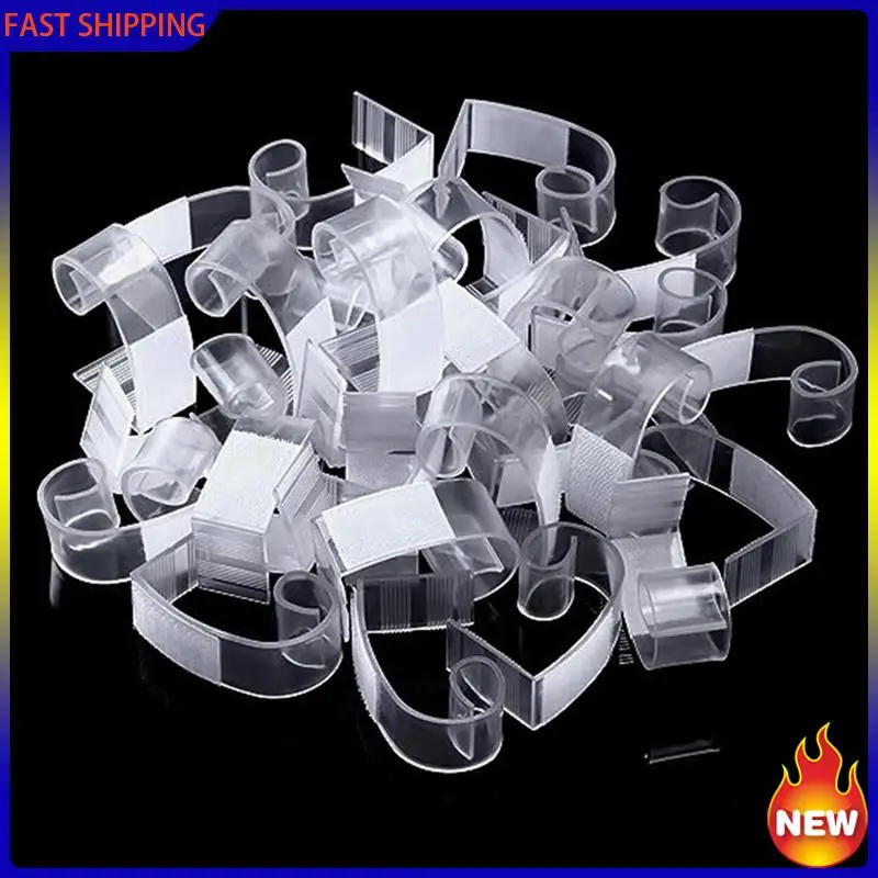 Description Picture 4 of itemHot Trend-50 Pieces Table Skirting Clips Plastic Tablecloth Clips With Hook And Loop For Meeting Party Indoor Outdoor Events