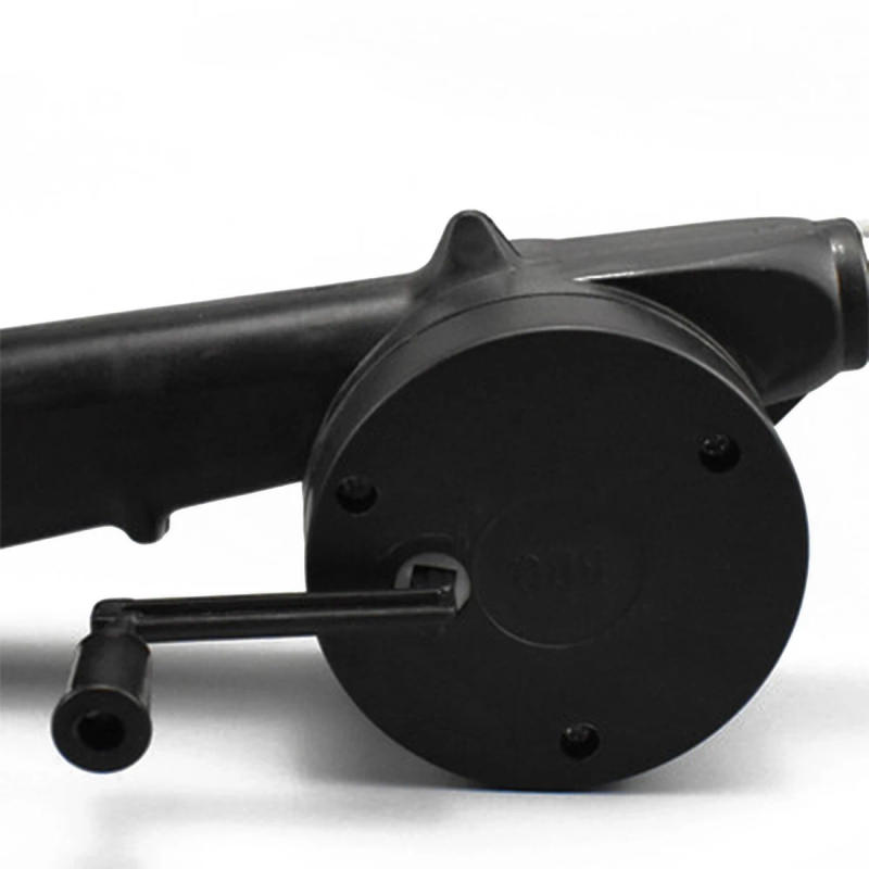 Description Picture 6 of itemOutdoor Barbecue Fan Hand-cranked Air Blower Portable BBQ Grill Fire Bellows Tools Picnic Camping Accessories Barbeque