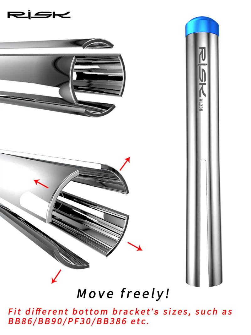 Description Picture 4 of itemRisk Bicycle Headset Removal Dismount Tools For BB86 PF30 BB92 Bike Bottom Bracket Cup Press-in Shaft Crank Install Repair Tool