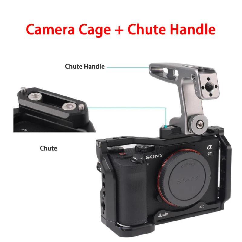 Description Picture 3 of itemJLwin Camera Cage kit body protection expansion full cage suitable for Sony A7C Camera Cage Photography Accessories Fotografica