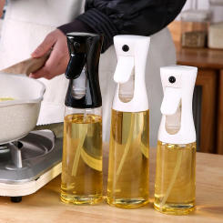 Household Use Oil Spray Bottle Kitchen Home Outdoor Portable Spice Shaker Foggy Air Fryer Oil Kettle Things Spray Dining Tools