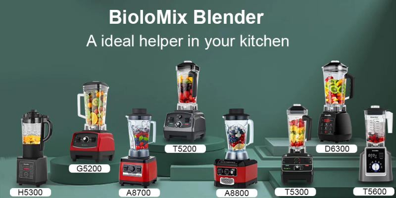 Description Picture 4 of itemBioloMix BPA Free 2L Jar 2200W Professional Smart Timer Pre-programed Blender Mixer Juicer Food Processor Ice Smoothies Crusher