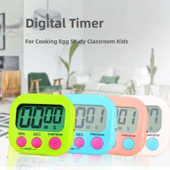 Timer Digital Chronometers For Cooking Egg Study Classroom Kids Countdown Clock Kitchen Gadgets Utensil Accessories Stopwatch