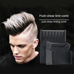 Plastic Hair Clipper Limit Guide Comb Hair Trimmer Comb Guards Removing Split Ends Hair Styling Accessories For Salon Barber