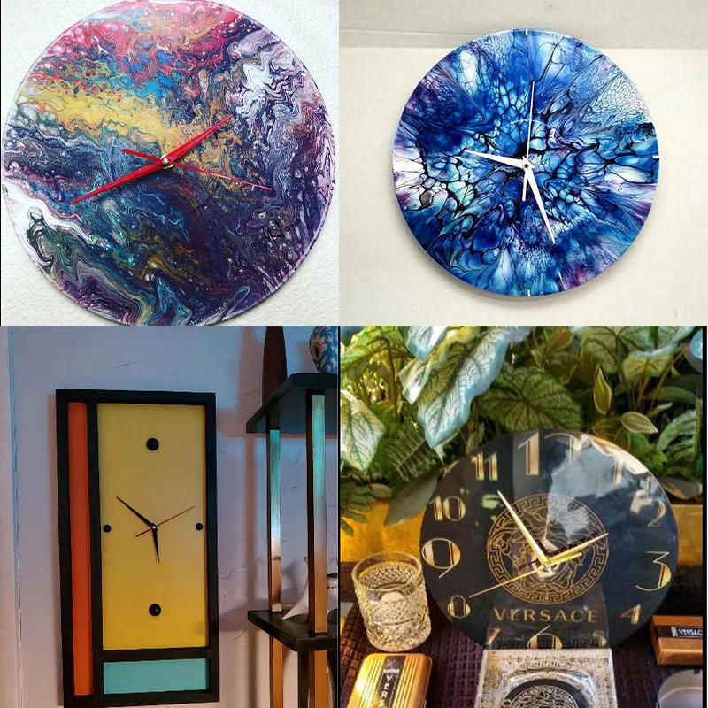 Description Picture 3 of itemSilent Watch Movement Silent Wall Clock Movement Scanning 5MM Acrylic Quartz Clock Movement Pointer 벽시계  relógio de parede luxo