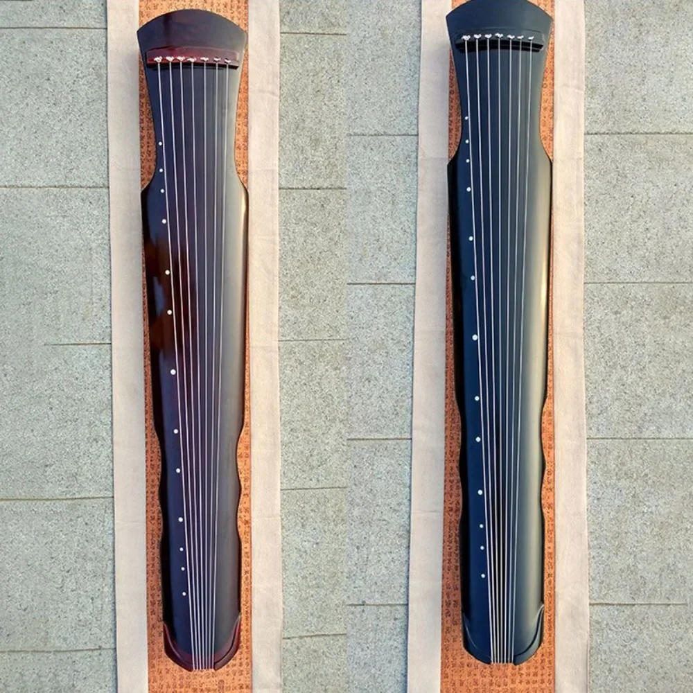 Description Picture 4 of item7 Strings Guqin Zither Handmade Guzheng Beginner Stringed Instruments with Accessories Chinese Traditional Musical Instruments