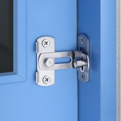 Flip Gate Latch for Barn Door Cabinet Bar Closet Shed Cabin Garage Sliding Doors Rustic Style Lock Bolt Gate Window Locking