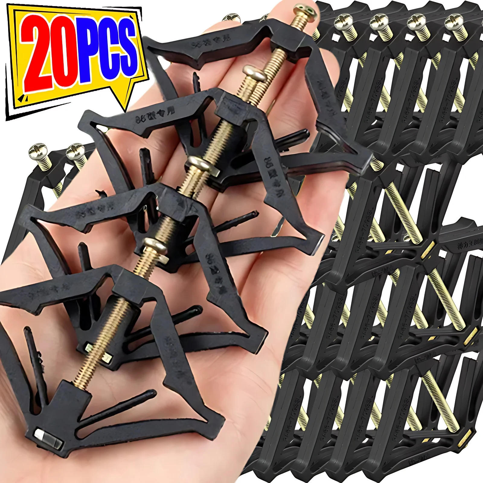 Description Picture 4 of item86Type Cassette Repairer Dark Box Repair Screw Plug Switch Old Socket Boxes Replacement Fixed Wall Repair Box Support Rod