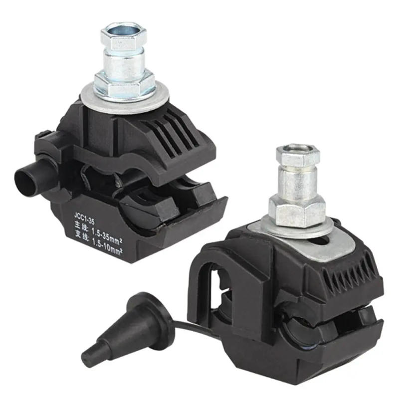 Description Picture 6 of item55A/75A Insulation Piercing Connector 16-95mm T-type Outdoor No-Peeling Wire Terminal 2 Main Line Cable Clips Wiring Accessories