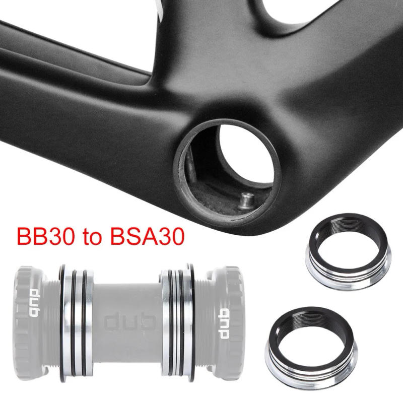 Description Picture 2 of item42mm Bike Bottom Bracket Conversion Adapter BB30 To BSA Converter For-SRAM-Campagnolo-RaceFace-FSA Bicycle Accessories Parts